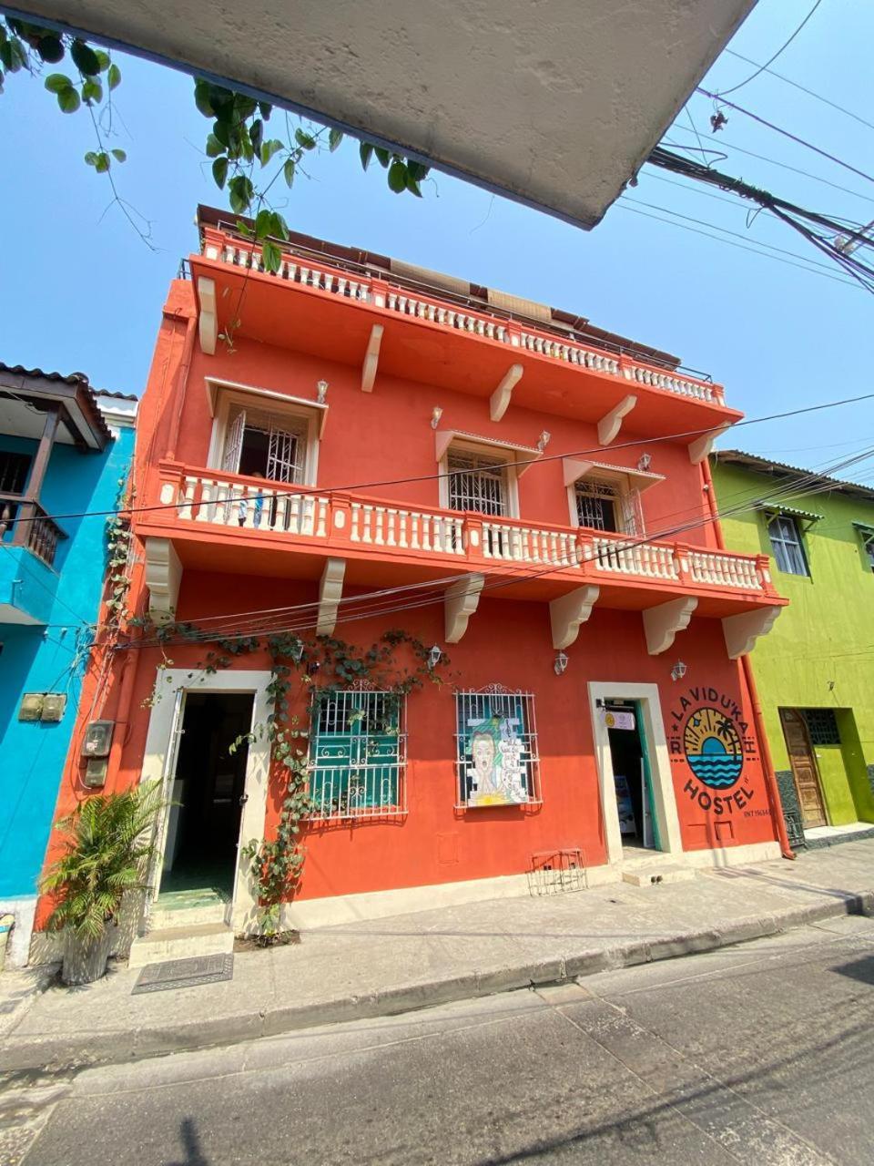 La Viduka Hostel Cartagène Extérieur photo