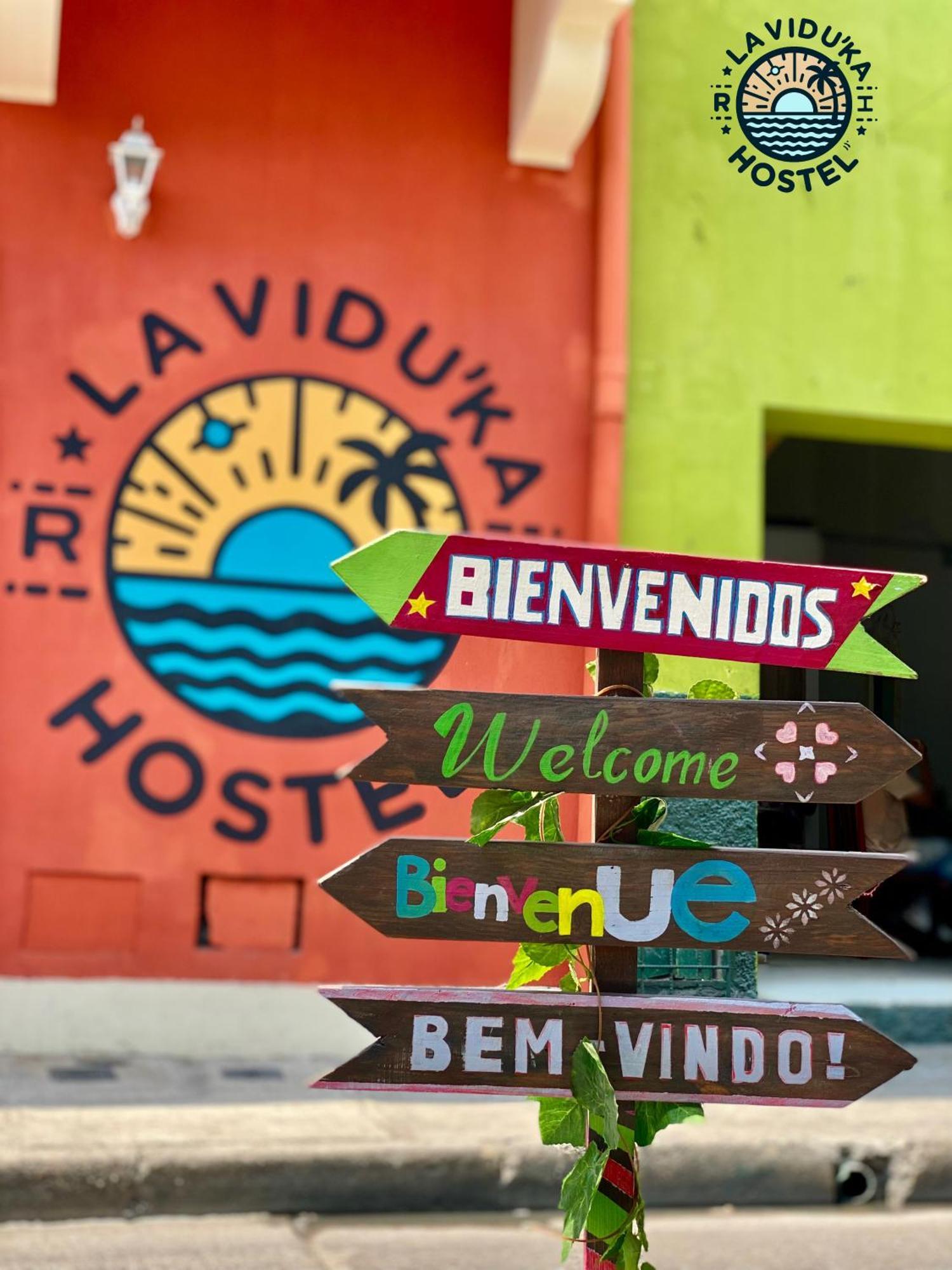 La Viduka Hostel Cartagène Extérieur photo